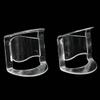 Dental Mouth Opener, 5 Pcs Clear Dental Orthodontic Lip Cheek Retractor Expander Dental Mouth Accessory for Anterior Teeth view 2