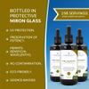 Zinc Sulphate 150ml (3 x 50ml Pack) | Ionic Zinc Mineral + Purified Water | UK Made Vegan Liquid | UV Blocking Miron Violet Glass | 10mg Dose (6 Month Supply) view 3