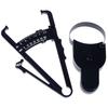 ZOENAE 70mm Health Care Skinfold Body Fat Caliper Set With Measure Tape Body Skinfold Measurement Tool Body Fat Monitors Body Fat Tester Health Tool view 1