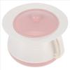 1PC Chamber Pot with Lid, Bedpan Bedside Urinal Bottle with Cover and Handle, Bucket Potty Urine Pots to, Suitable for Household Pregnant Kids Elderly Adults,Pink,One Size view 1