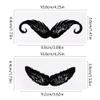 10pcs Nose Wax Mustache Stickers Beard Nose Eyebrow Facial Hair Removal Stickers Waxing Mustache Protectors Mustache Guard Sticker for Men view 2