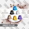 LUXURY VARIETY PACK | 120 coffee capsules in 6 different varieties | 100% Recyclable | Nespresso* compatible coffee capsules from La Natura Lifestyle | Made in Switzerland view 4