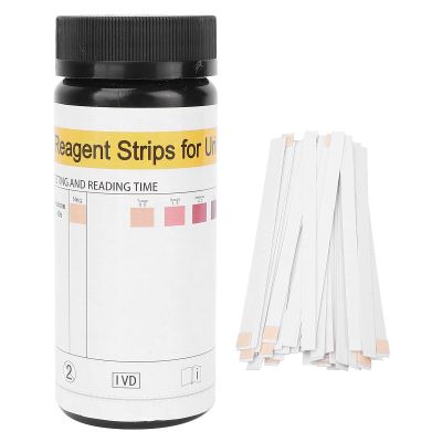 50pcs Ketone Urine Test Strips, Convenient Easy Safe Accurate Ketones Level Measure Home Urinalysis Test Strip for Home Work Traveling