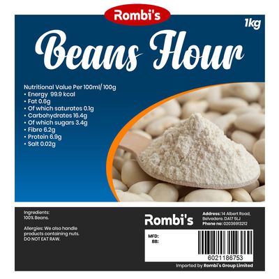 Rombi's Beans Flour 1kg