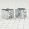 HASMI Zinc (Zn) Cube, Laboratory-Grade Accurate Over 99.9% for Laboratory Experiment Materials, Personal Hobbies and Collections/Polished/10 Mm view 3
