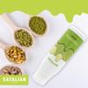 EATALIAN by AMZ BETTER Pistachio Flavoured Topping, Sweet Protein Cream in 500 gr Squeezer, Made in Italy, Pistachio Sauce Ideal for Decorating Ice Cream, Desserts and Dubai Chocolate view 4