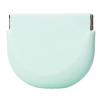 CIBERS Denture Bath Case | Retainer Case Cleaning Case Food Grade Silicone,Aligner Cleaner Slim Partial Denture Case with Vent Holes for Dentures Night Guard Mouth Guard Homraa