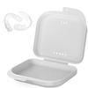 AidShunn Retainer Box Denture Cleaner Case Teeth Retainers Denture Bath Slim Orthodontic Dental Case for Bleaching Trays,Mouth, Guard, Brace, Ear Plugs, Chewies (White) view 1