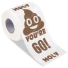 Qpout You're 60 Printed Toilet Paper, Funny Birthday Gift for Best Friend, Happy 60th Prank Surprise view 1