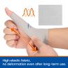 Willcom Thumb Wrist Brace Compression Sleeve (2 PCS) for Protector Support, Soft Elastic Fabric Thumb Spica Splint Glove Liner for Women and Men -Left or Right HandS, 5.75-6.5 Inch view 3