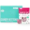 Candy Kittens Vegan Sweets, Very Cherry  Plant-Based Vegan Treats with Fruity Flavours, No Nasties, Made with Real Fruit Juice  Ideal Snacks for Sweet Hampers & Pick and Mix  140g, Pack of 10 view 1
