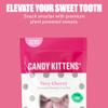 Candy Kittens Vegan Sweets, Very Cherry  Plant-Based Vegan Treats with Fruity Flavours, No Nasties, Made with Real Fruit Juice  Ideal Snacks for Sweet Hampers & Pick and Mix  140g, Pack of 10 view 3