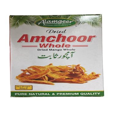 Alamgeer Dried Amchoor Whole-50g(Dried Mango Whole-50g)