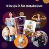 Nature's Finest by Nutrisslim 24-Hour Metabolic Support  OK!FatBurn Coffee & Night FatBurn Extreme  Vegan Powder Drinks with L-Carnitine, Guarana & Valerian  EU IFS-Certified view 4