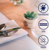 125 x White Paper Napkins (40 x 40 cm) 2-Ply Strong Paper Serviettes, Super Soft Paper Tissues, Cocktail Napkins, Disposable Napkins for Christmas, Parties, Halloween view 2