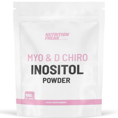 Myo & D Chiro Inositol Powder 106g - Supports Women with PCOS - Promotes Hormonal Balance & Normal Ovarian Function