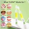 TLOPA Ampoule Toothpaste, TLOPA Ampoule Tooth Serum, Ampoule Essence Toothpaste, 3V Fruit Acid Teeth Whitening Disposable Essence, Removal of Tartar and Plaque (3BOX) view 2