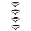 minkissy 4pcs Adjustable Hair Cutting Guide Silicone Hair Fade Guide for Neckline Shaving view 1