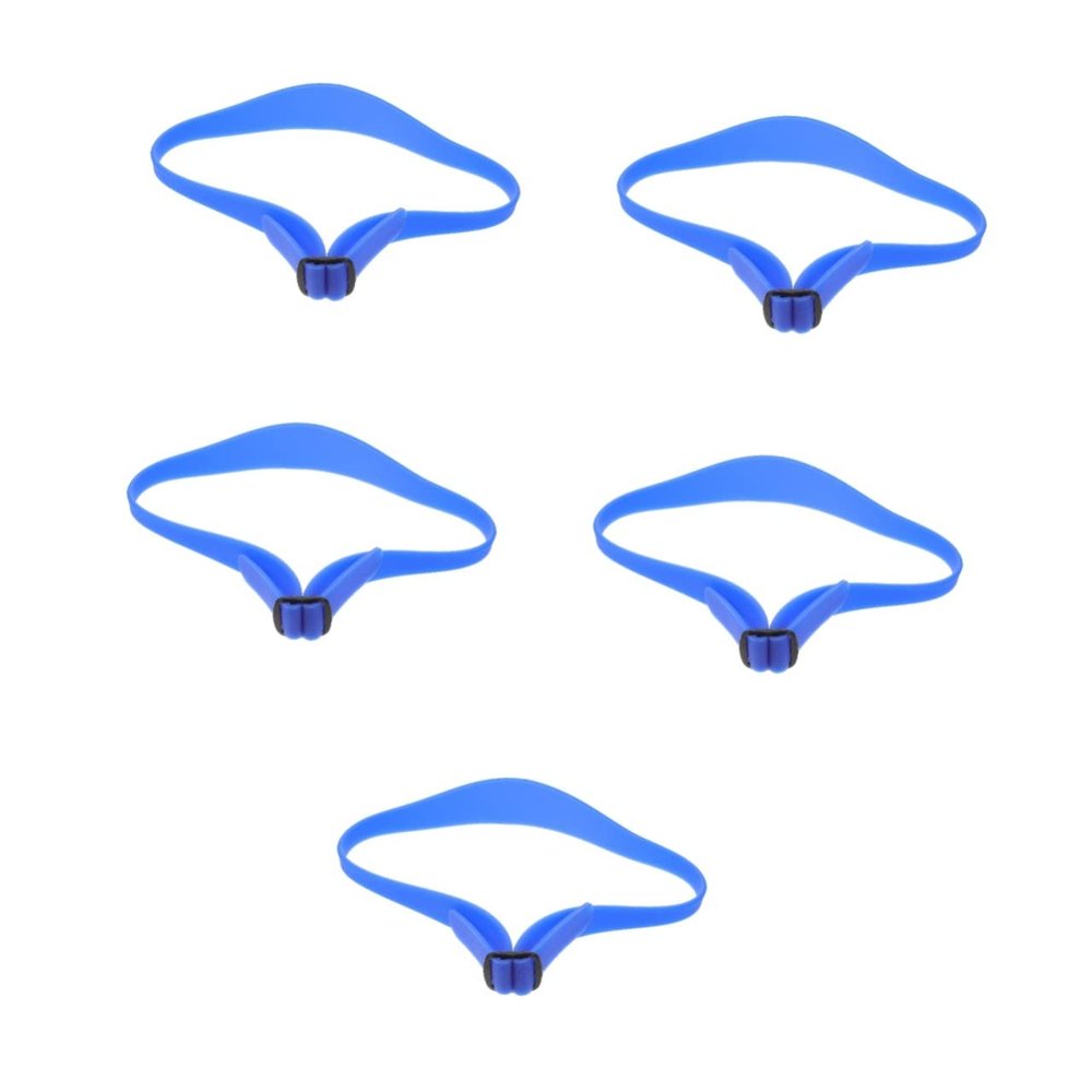 minkissy 5pcs Silicone Fade Guide Neckline Shaving Template Adjustable Hair Cutting Tool for Men Boys and Girls Professional Use