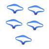minkissy 5pcs Silicone Fade Guide Neckline Shaving Template Adjustable Hair Cutting Tool for Men Boys and Girls Professional Use view 1