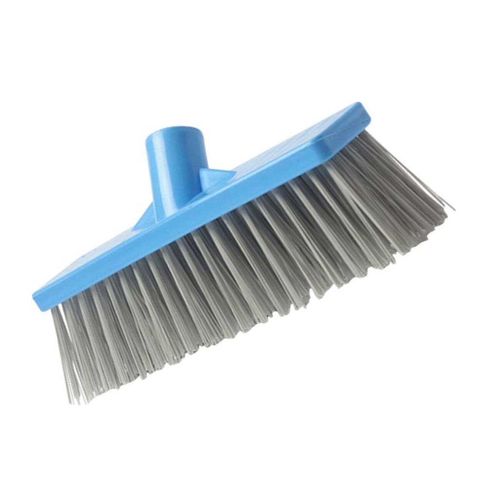 1pc Single Head Broom Household Brooms Bathroom Broom Cleaning Broom Accessory Heavy Duty Broom Cleaning Scrub Head Cleaning Broom Supply Outdoor Accessories Broom Repair Kit Soft