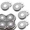 VRMETA 4 PCS Shaver Head Replacement Blades for Pitbull Carver PRO 4 Electric Razor Replacement head**G view 1