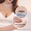 LXURY Crossdresser Breast Forms Silicone Breastplate High Collar B-G Cup Fake Boobs Enhancer Realistic Breasts for Cosplay,white,D CUP`Silicone Filled view 4