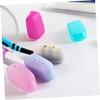 Alipis 5pcs Silicone Toothbrush Head Covers Dust Travel Portable Toothbrush Caps Protectors for Home and Travel view 2