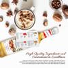 Blue Nile Foods Recipe Card with Hazelnut Syrup for Coffee, Cocktails, and Desserts | Nutty and Sweet Hazelnut Monin Coffee Syrup and Recipe Card | 1L Premium Cocktail Bottle view 4