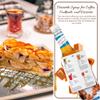 Blue Nile Foods Recipe Card with Sugar Free Caramel Syrup for Coffee, Cocktails, and Desserts | Rich and Buttery Sugar Free Caramel Monin Coffee Syrup and Recipe Card | 1L Premium Cocktail Bottle view 2