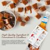 Blue Nile Foods Recipe Card with Sugar Free Caramel Syrup for Coffee, Cocktails, and Desserts | Rich and Buttery Sugar Free Caramel Monin Coffee Syrup and Recipe Card | 1L Premium Cocktail Bottle view 4