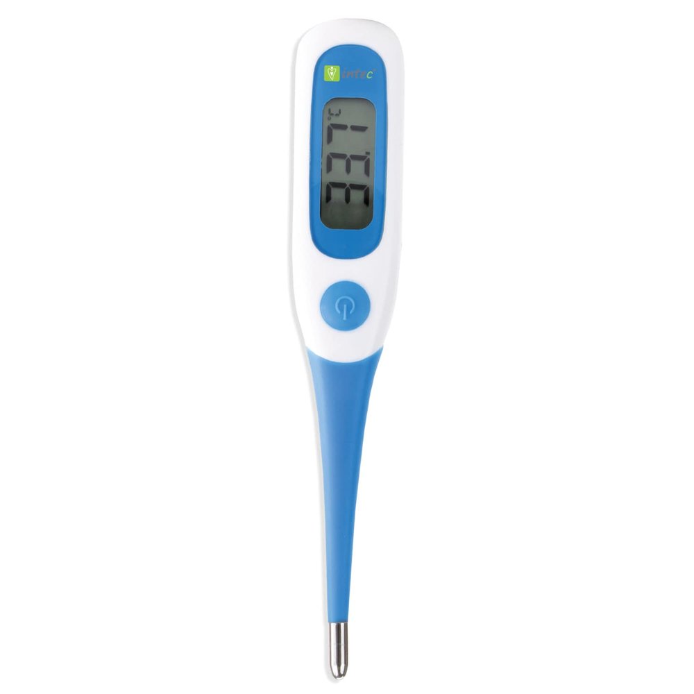 Intec TH-802 Electronic Thermometer with Flex Tip Temperature Checking