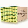 Kitchen Cleaning Sponges,96 Pack Eco Non-Scratch for Dish,Scrub Sponges view 1