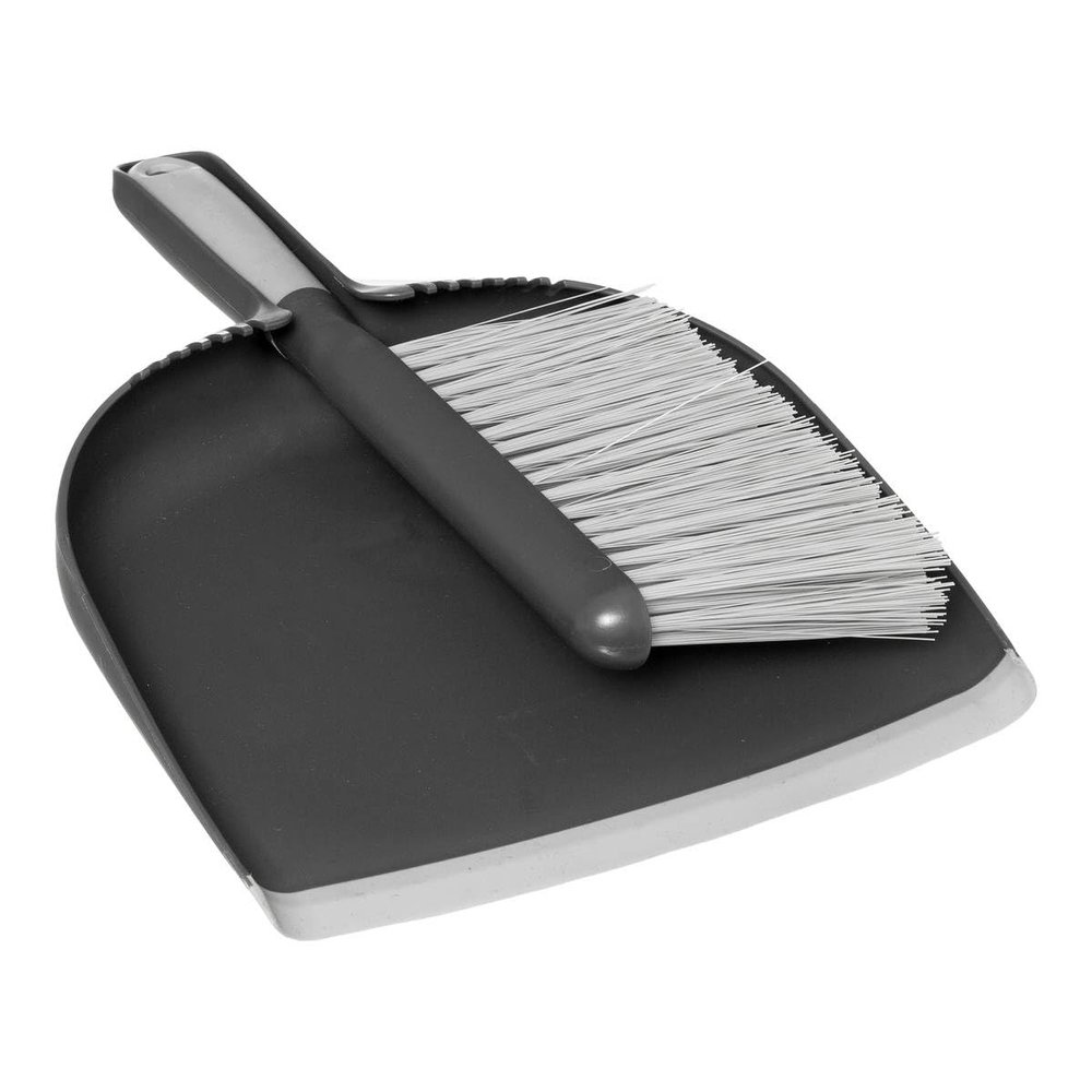 5 five simply smart Dustpan and Brush Set Grey and Black