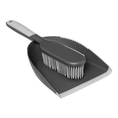 5 five simply smart Dustpan and Brush Set Grey