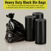 Aspect Black Bin Bags 400 Count for Household Garbage Capacity 75LStrong Black Refuse SacksBin Liners for Everyday use, Office, Kitchen, RestaurantRubbish Garbage Bags(72x85cm) view 2
