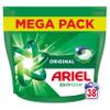 Ariel 3in1 PODS, Washing Liquid Laundry Detergent Capsules 38 Washes, Original, Stain and Odour Removal in 1 Wash, Fast Dissolving Even In Cold view 1