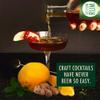 Rum Infusion Kit by Craftly | Natural Botanicals for Homemade Cocktails | Great Gift for Christmas, Wedding, Birthday, Valentines Day, Retirement | Gift Ideas for Men & Women l Spices & Bottle view 3