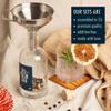 Gin Infusion Kit by Craftly | Natural Herbs for Homemade Cocktails | Cocktail Making Kit | Bartender Gift Basket | Birthday Gifts for Him & Her | Gifts for Men & Women | Spices & Bottle view 3