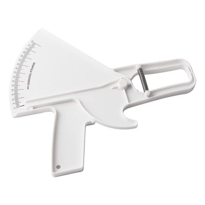 Restokki Body Fat Caliper, Skinfold Measure Tool for Accurately Measuring BMI, Fitness and Weight Loss Accurate Measurement Tool Accessory(White)
