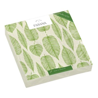 20 Napkins Sustainable Leaves | Table Decoration | Decoupage | Napkin Technology 33 x 33 cm