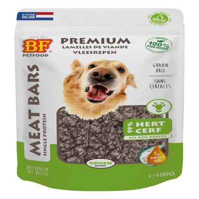 BIOFOOD MEAT BARS DEER 100 GR