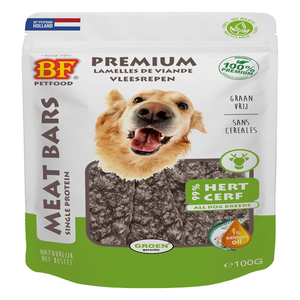 BIOFOOD MEAT BARS DEER 100 GR