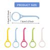 AWAVM 10PCS Dental Braces Removal Hook, Retainer Removal Tool, Invisible Braces Extractor, Braces Remover (Pink, Blue, Yellow, White, Green) view 2