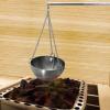 Rianpesn Sauna Oil Cup - Hanging Metal Sauna Oil Holder with Chain | Sauna Aromatherapy Oil Cup Oil Fragrance Diffuser Sauna Oil Cup For Sauna And Spa view 3