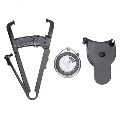 3 pcs Metric Body Fat Tester, Measuring Waist Fat Thickness Retractable Weight Loss Caliper, BMI Tape Measure Body Composition MonitorsFitness & Activity Monitors