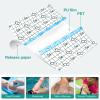 20 Pieces Tattoo Aftercare Waterproof Bandage, 10 x 12 cm Transparent Stretch Adhesive Bandage, Clear Adhesive Bandages, Protective Waterproof Film Dressing Cover Tape, Second Skin Tattoo Cover view 3