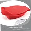 Angoily 4pcs Clipping Tool Oysters Kitchen Tool Shucking for Shellfish Opening Hand Clips view 2