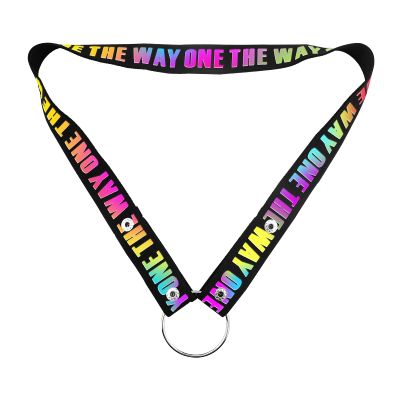 Men's Auxiliary Belt Chastity Lock Fixing Belt Elastic Elastic Gay Underwear Ring Chastity Belt Two Directions Colorful