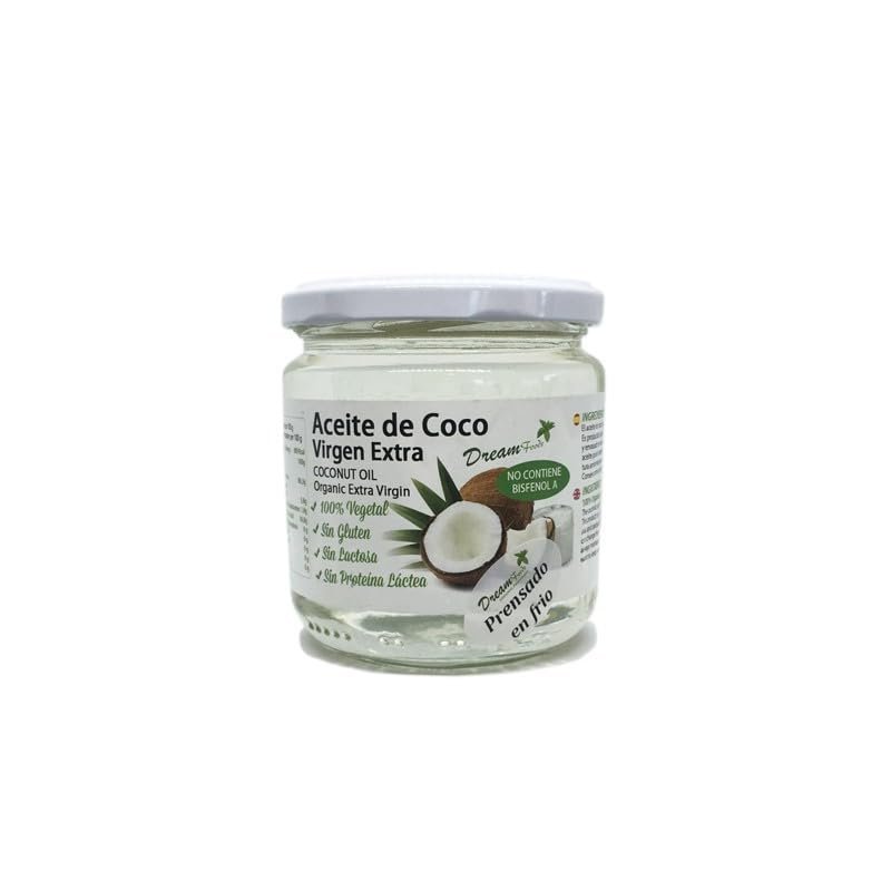 Aceite de Coco Virgen Extra Bio 250g Dream Foods